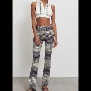 Urban Outfitters Polka Dot Pants in Black and White